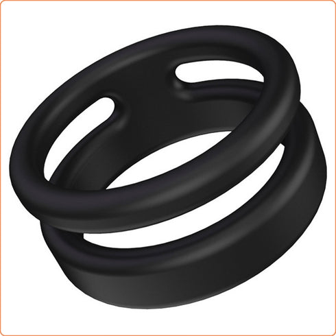 Silicone Dual Cock Ring